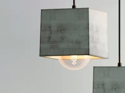 Hanging lamp LOFT HOUSE P-181 3D model