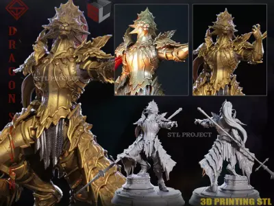 Dragon Slayer 3D print model