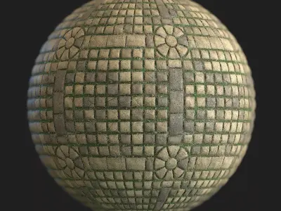 Old roat tile Texture