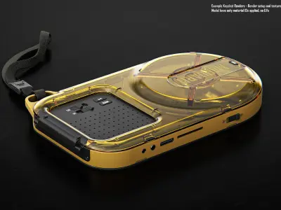 Disc Music Player 3D model