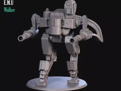 Heavy Walker 3D print model