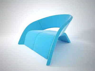 08 YELLER CHAIR 3D model
