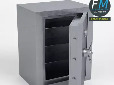 Safety vault 3 3D model