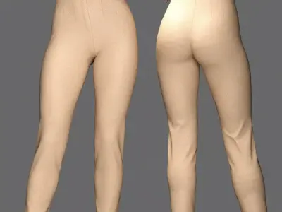 MS 3-in-1 Female Pants - G8F and G9 3D model