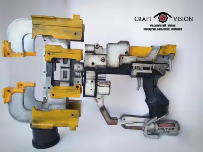 Dead Spase Plasma Cutter 3D print model