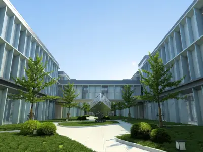 Office building 3D model