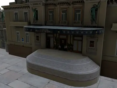 Nice Opera Casino Low-poly 3D model