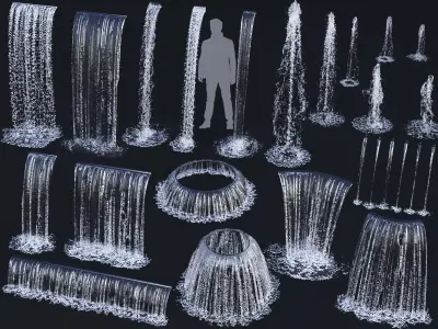 water collection 20 Models 3D model