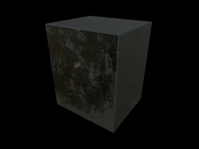 Safes Pack Low-poly 3D model