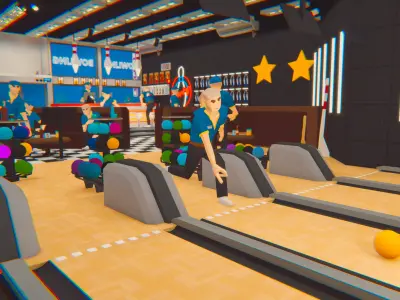 Bowling 3D model