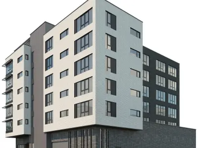 Residential Apartments 03 3D model