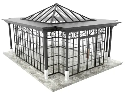 Winter Garden 3D model