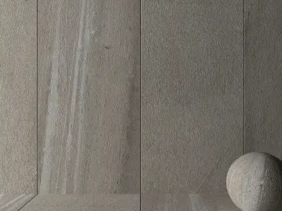 Stone Wall Tiles Santorini Beige 120x270 Set 4 Texture