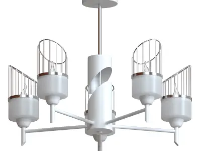 Rod chandelier Inna 3737 - 5C 3D model