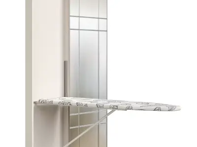 Built in ironing board 3D model