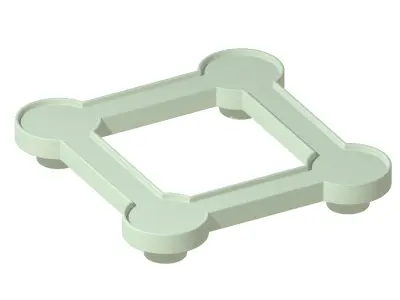 Premium Refrigerator Stand 3D print model