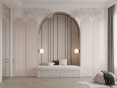 apartment interior scenes        3D model