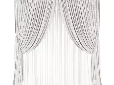 Curtain 3D model 52 3D model
