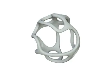 SciFi Cube Object No 38579 Low Poly Shape Texture
