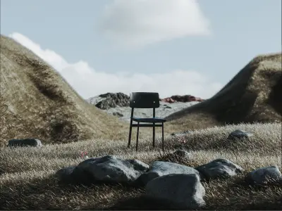 Hills Exterior 3D model