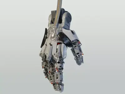 hand mechanical 03 3D model