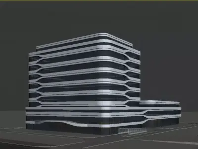 Urban Office Space 3D model