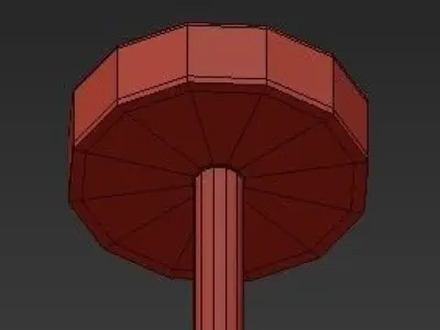 VANAMO pendant light glass 3D model