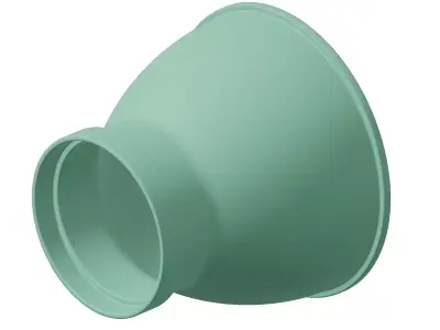 Plastic Lamp Reflector Diffuser Toy 3D model