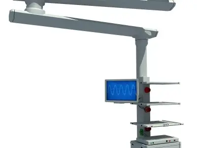 Detailed Medical Equipment 08 3D model