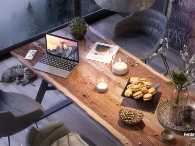 Warm Living 3D model