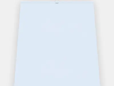 SANDVEDEL Roller blind 1 Low-poly 3D model