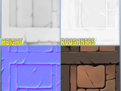 Stylized Floor Seamless Texture Texture