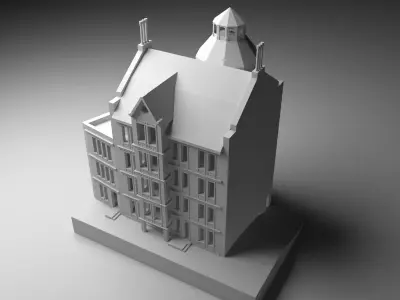 House-9 building 3D model