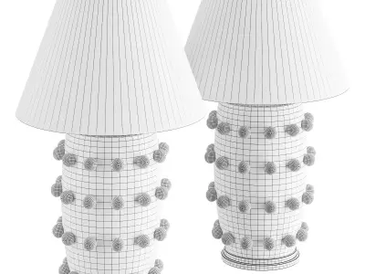 Linden Table Lamp 3D model