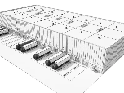 Logistics Center Collection 3D model
