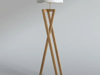 Lampara de pie 3D model