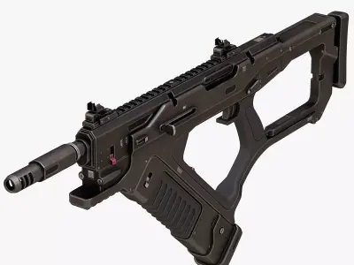 Sci Fi Weapon 3D model