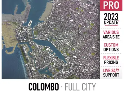 Colombo Low-poly 3D model