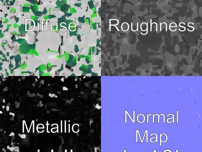 Smart Waste Bin Monolith Minimalist Design Low-poly 3D model