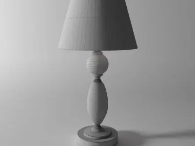 Table lamp 3D model 84