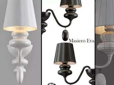 Masiero Eva Wall lamp 3D model