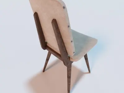 CAMILLE DINING CHAIR 3D model