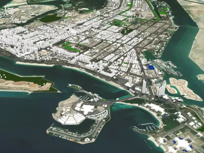 Abu Dhabi United Arab Emirates 3D model