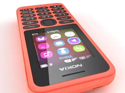  Nokia 130 Dual SIM 3D model