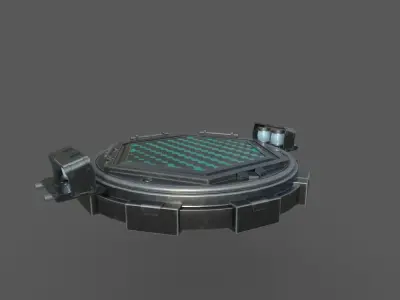 SCI-FI PLATFORM 2 3D model