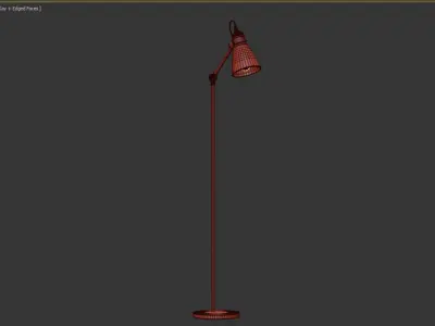 PRIDDY floor lamp 3D model