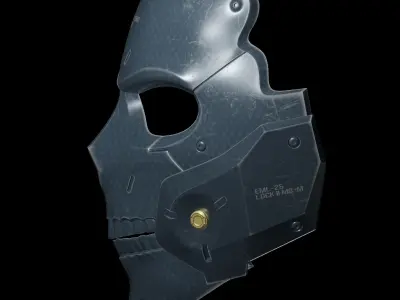 Die-Hardman Mask Printable Model 3D print model