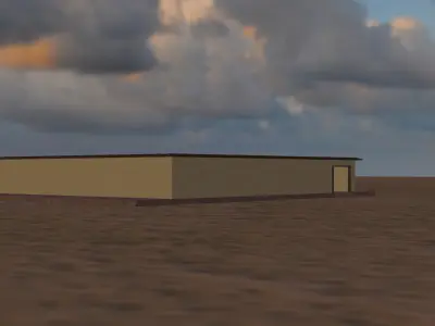 Ware house vintage style Free low-poly 3D model