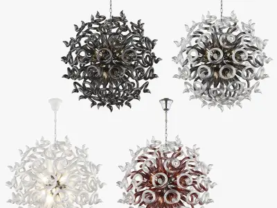 89018y Medusa Lightstar Chandelier 3D model