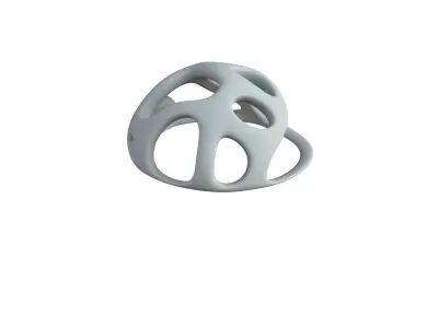 SciFi Cube Object No 44343 Low Poly Shape Low-poly 3D model